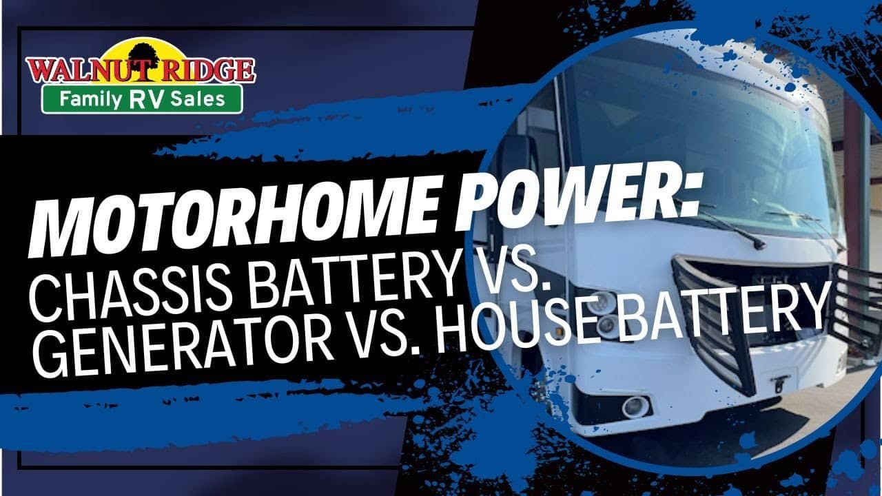 Does Rv Generator Charge Chassis Battery