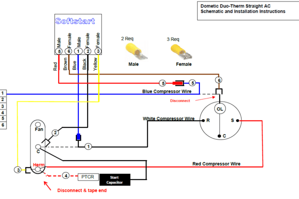 Duo Therm Dometic Rv Thermostat Wiring Diagram