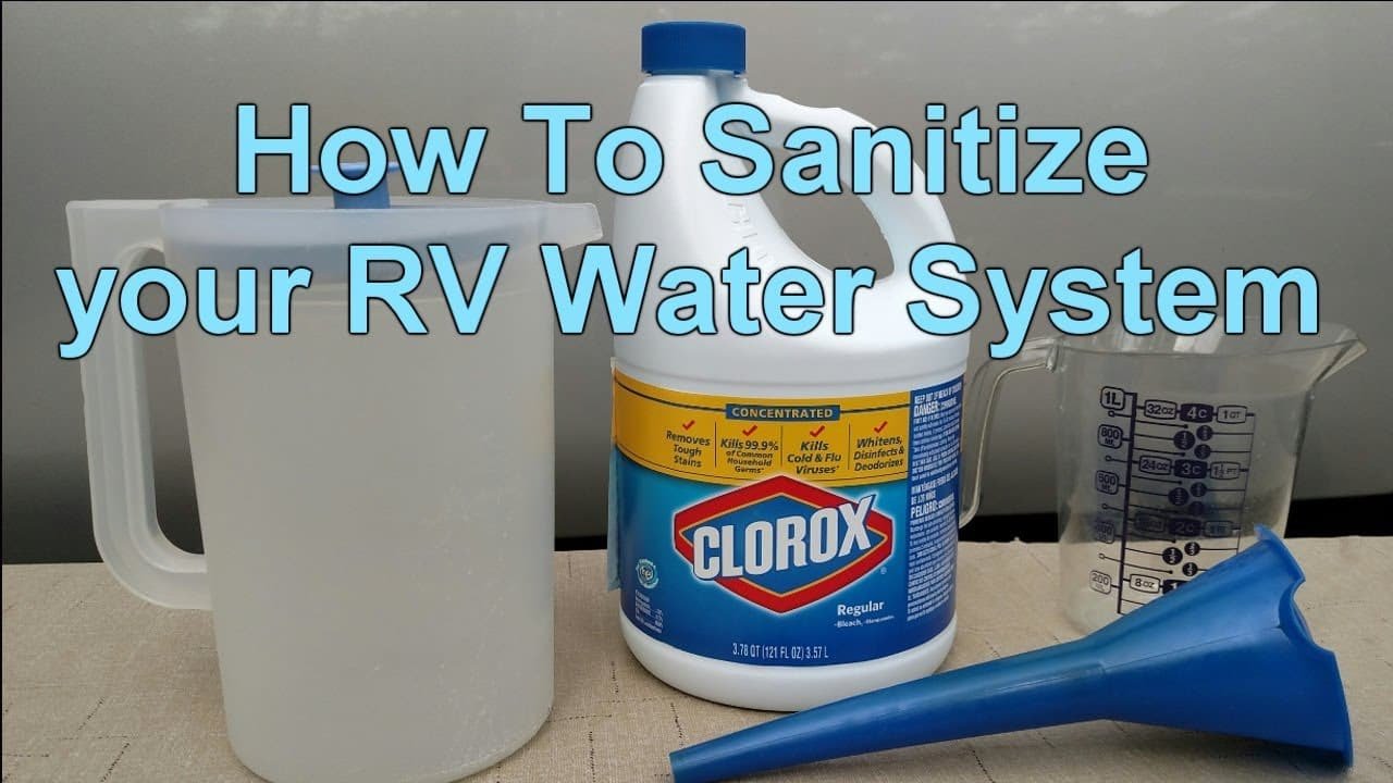 How Much Bleach for Rv Water Tank