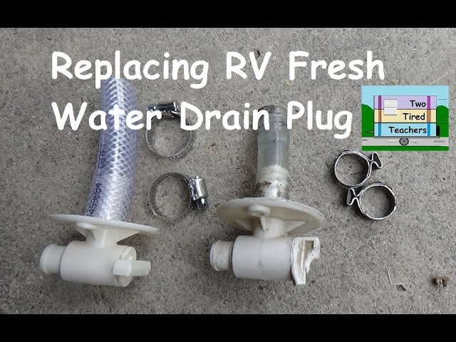 How to Drain Rv Fresh Water Tank