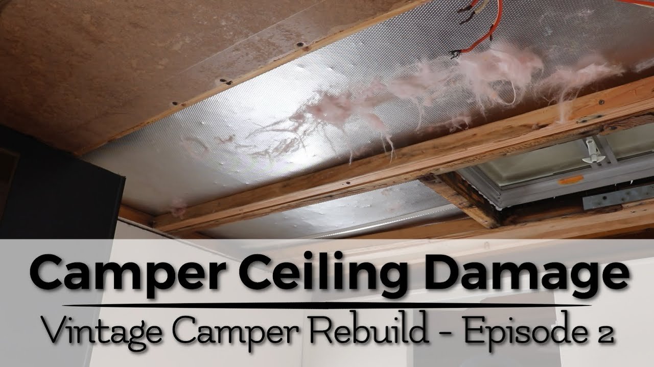 How to Repair Water Damage in Rv Ceiling