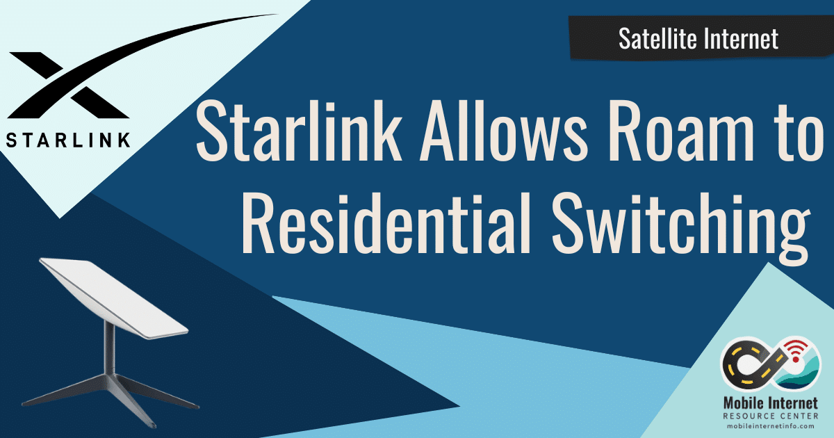 How to Switch from Starlink Rv to Residential