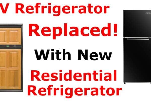 Replace Rv Fridge With Residential