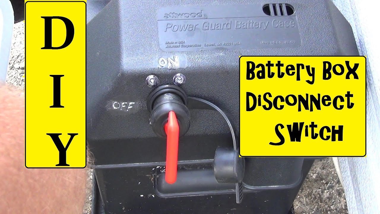 Rv Battery Disconnect Switch Location