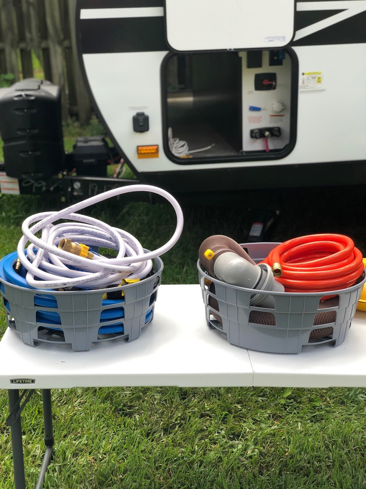 Rv Fresh Water Hose Storage Ideas