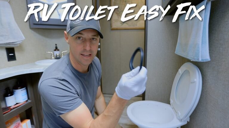 RV Toilet Seal Not Holding Water: Top Fixes to Prevent Leaks Rv Toilet Seal Not Holding Water