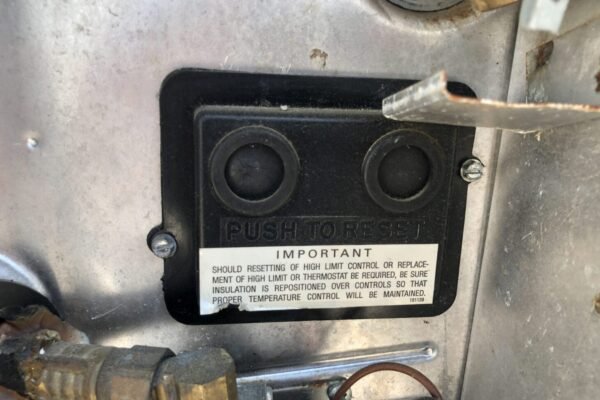 Rv Water Heater Reset Button Location