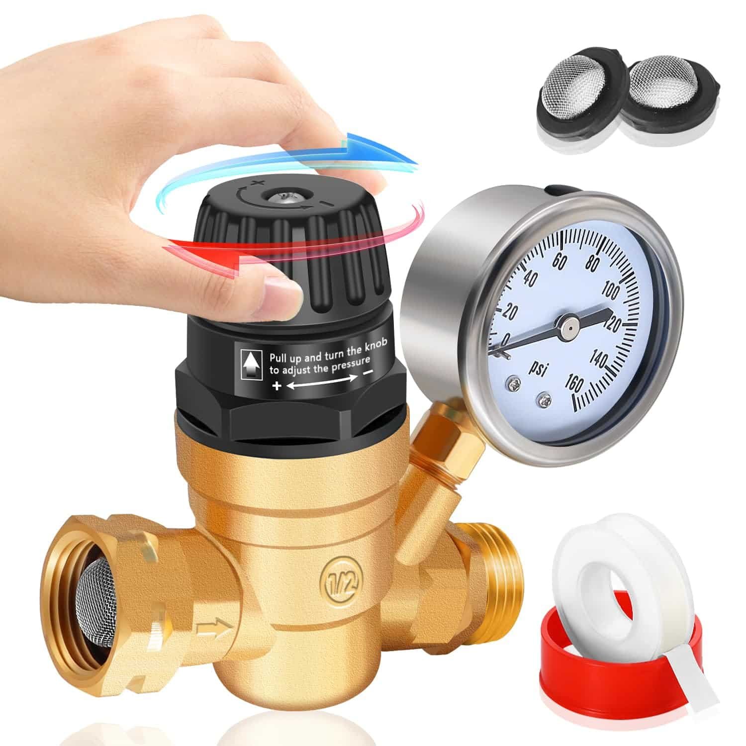 Rv Water Pressure Regulator Setting