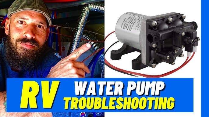 Rv Water Pump Running But No Water