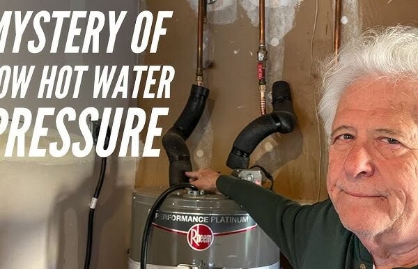 What Causes Low Hot Water Pressure in Rv