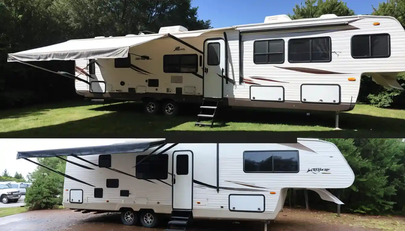 how to clean rv awning